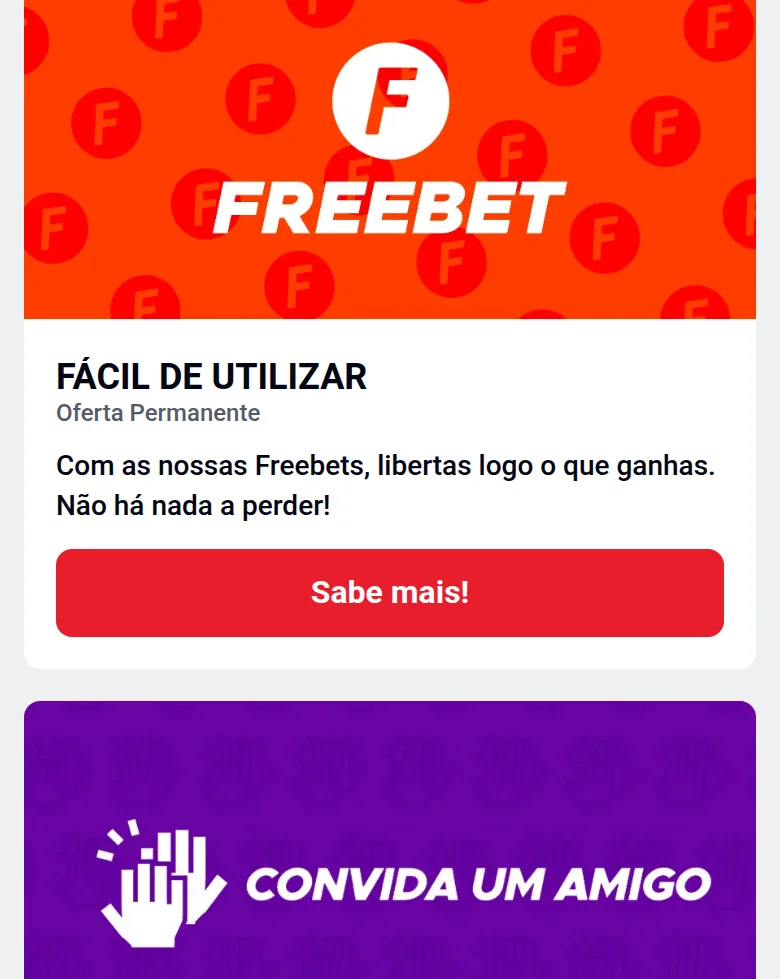 Página betclic.pt/casino/promocoes, que devolve a mesma listagem de promoções de desporto — a começar por OS MEUS BOOSTS