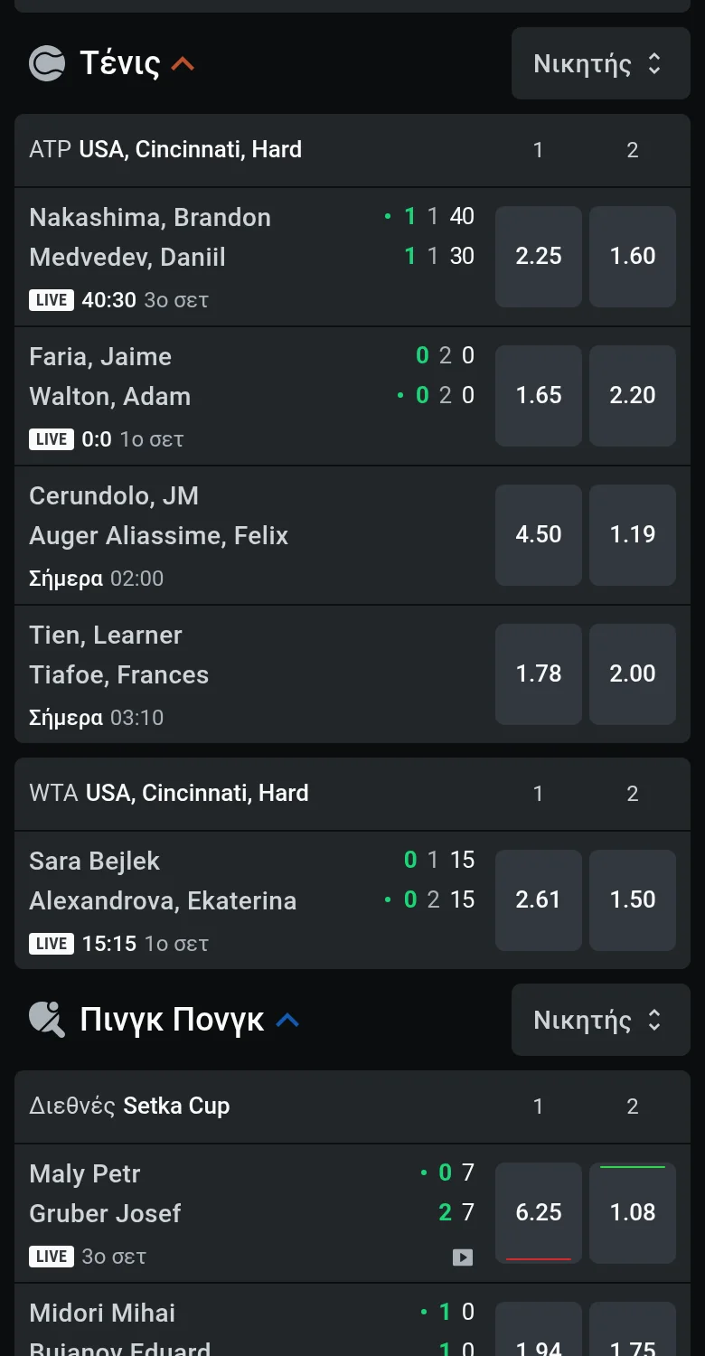 Η δομή της αρχικής
