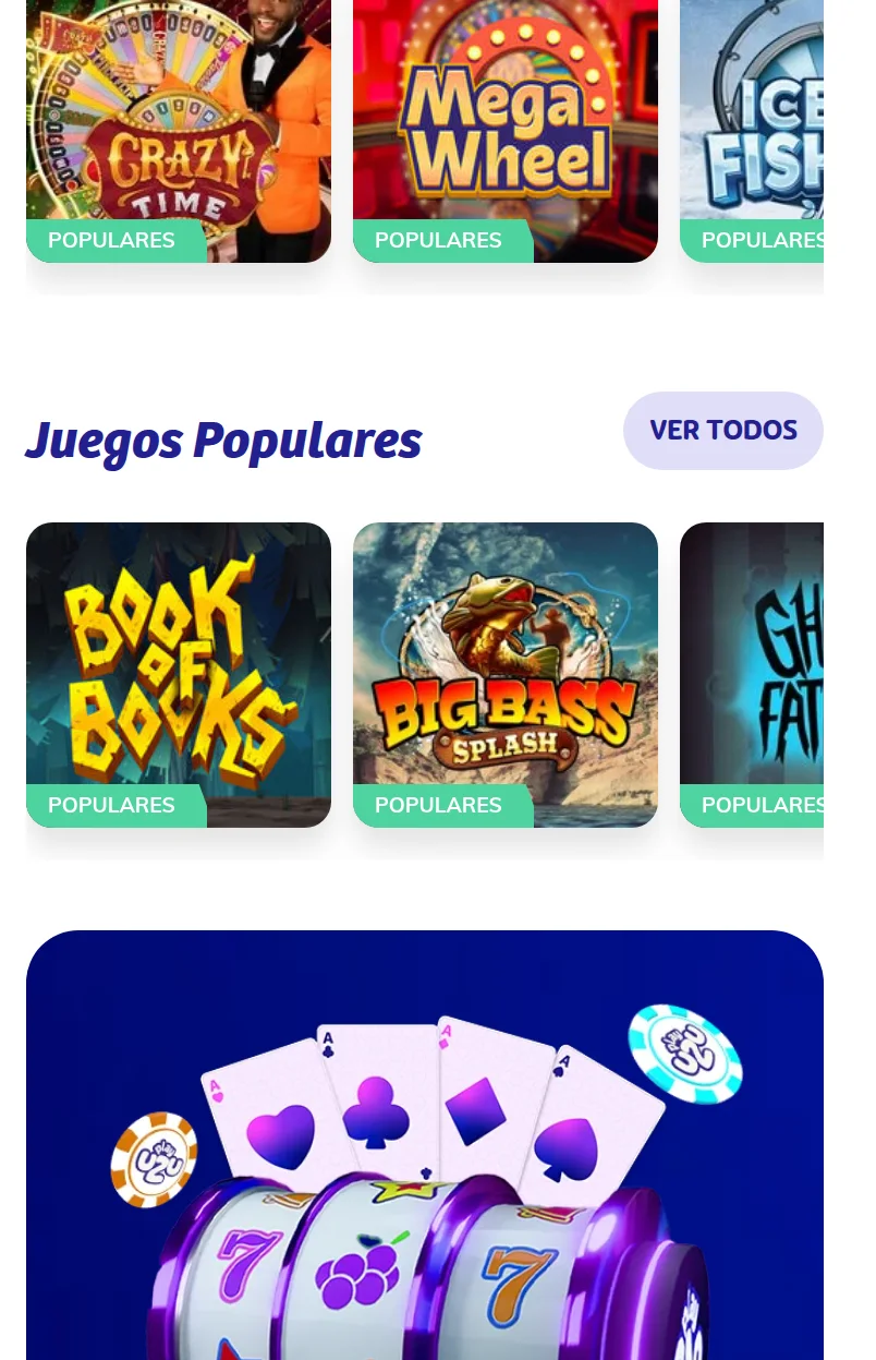 Más secciones