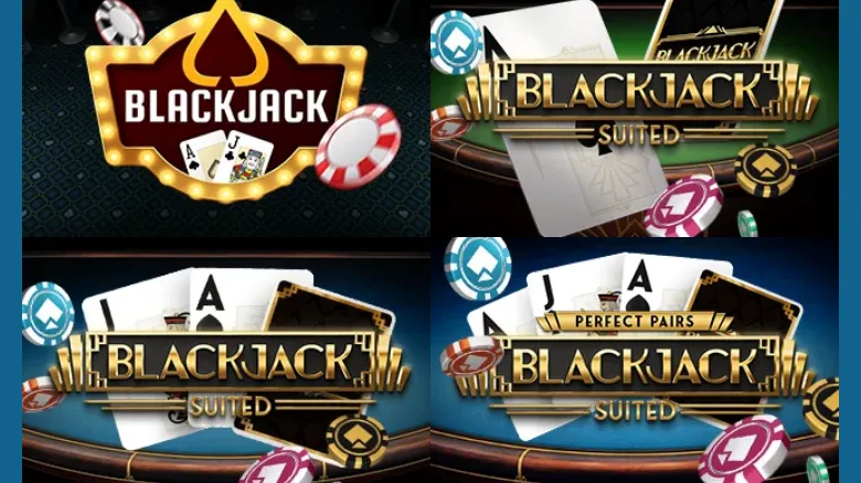 Blackjack Suited et Perfect Pairs Blackjack Suited