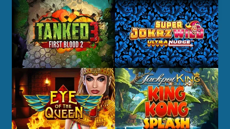 Le lobby des machines à sous : Tanked First Blood 2, Super Jokrz Wild, Eye of the Queen