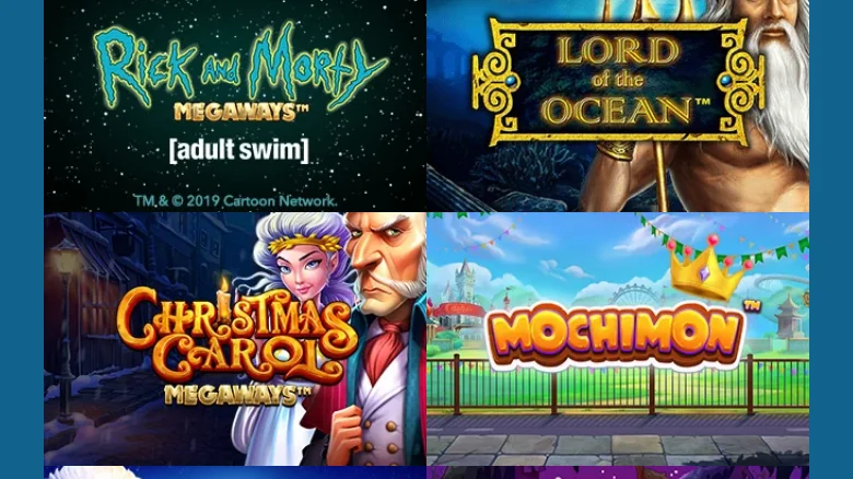 Rick and Morty Megaways, Lord of the Ocean, Christmas Carol Megaways et Mochimon