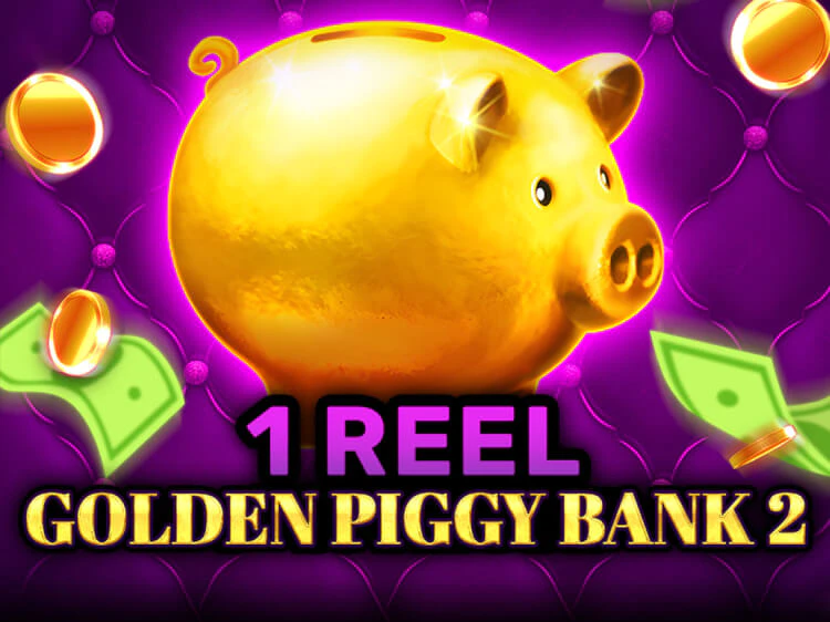 1 Reel Golden Piggy Bank 2, slot da Spinomenal