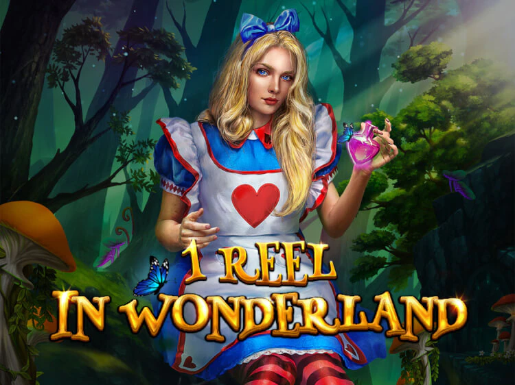 1 Reel In Wonderland, slot da Spinomenal
