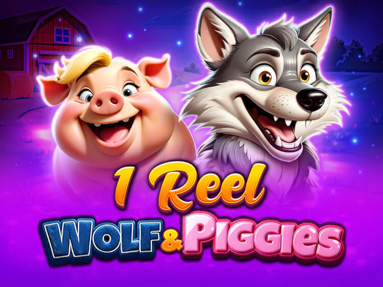 1 Reel Wolf & Piggies, slot da Spinomenal
