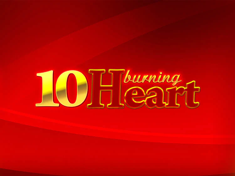 10 Burning Heart, slot da Amusnet Interactive