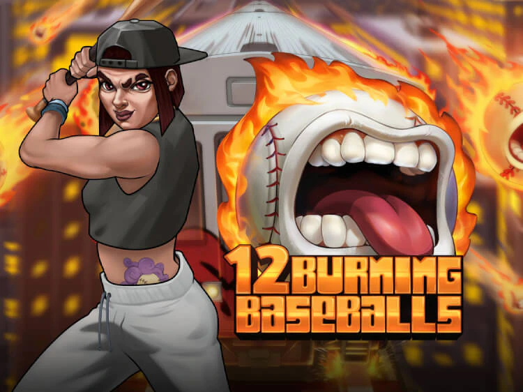 12 Burning Baseballs, slot da Print Studios