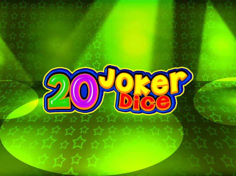 20 Joker Dice, slot da Amusnet Interactive