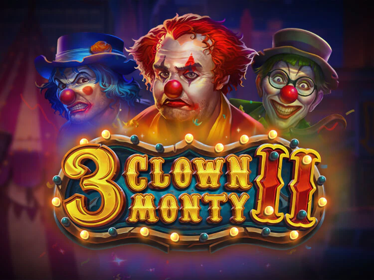 3 Clown Monty II, slot da Play'n GO