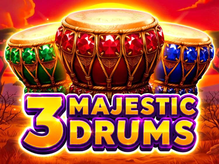 3 Majestic Drums, slot da Spinomenal