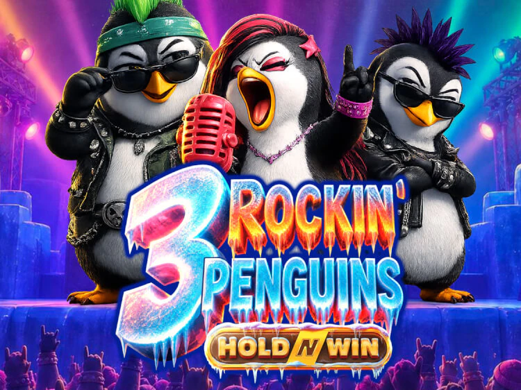 3 Rockin' Penguins, slot da AvatarUX