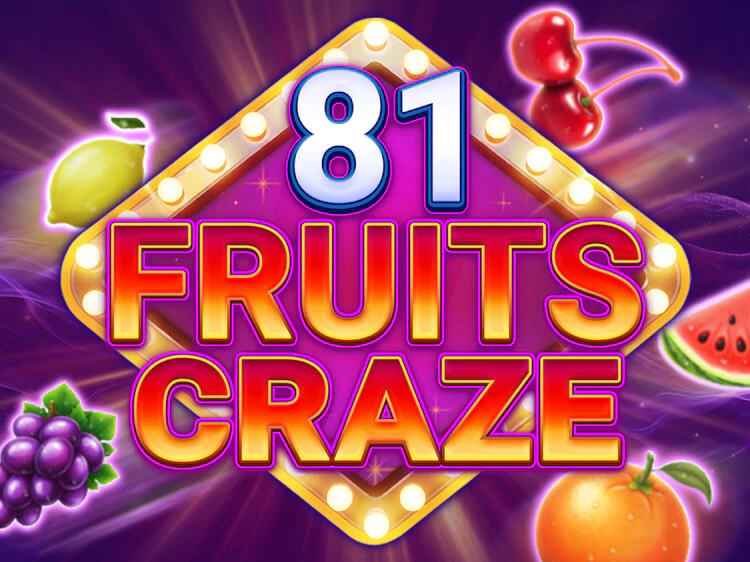 81 Fruits Craze, slot da Spinomenal