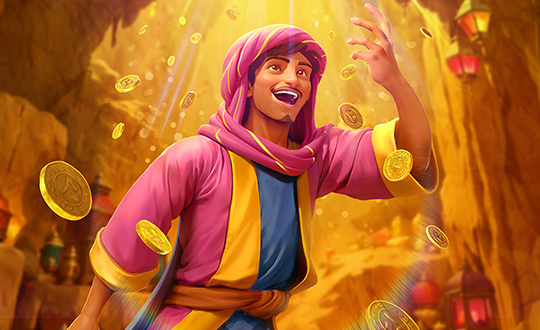 Alibaba's Cave of Fortune, slot da PG Soft