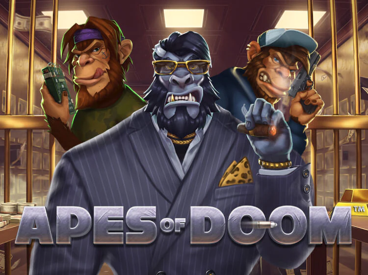 Apes of Doom, slot da Stakelogic