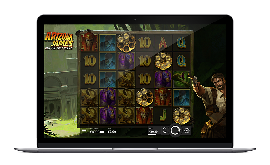 Arizona James and The Lost Relics, slot da Hacksaw Gaming