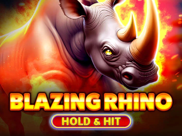 Blazing Rhino – Hold & Hit, slot da Spinomenal
