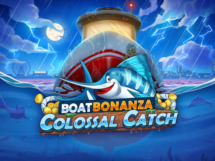 Boat Bonanza Colossal Catch, slot da Play'n GO