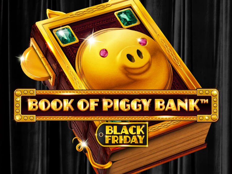 Book Of Piggy Bank – Black Friday, slot da Spinomenal