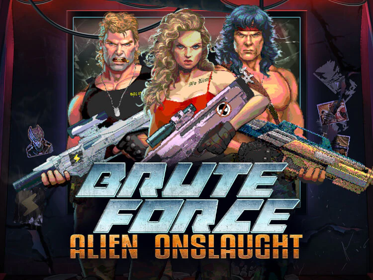 Brute Force: Alien Onslaught, slot da Nolimit City