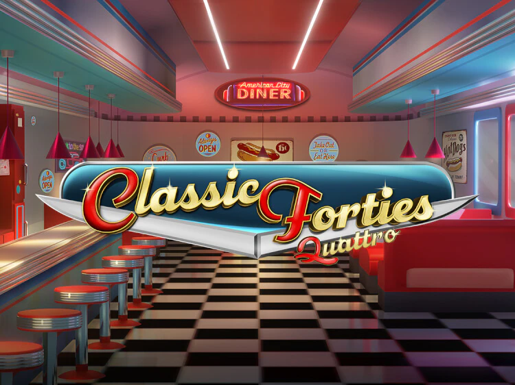 Classic Forties Quattro, slot da Stakelogic
