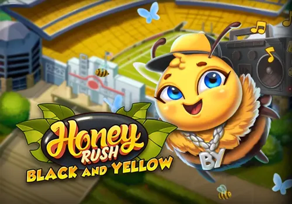 Honey Rush Black and Yellow, slot da Play'n GO