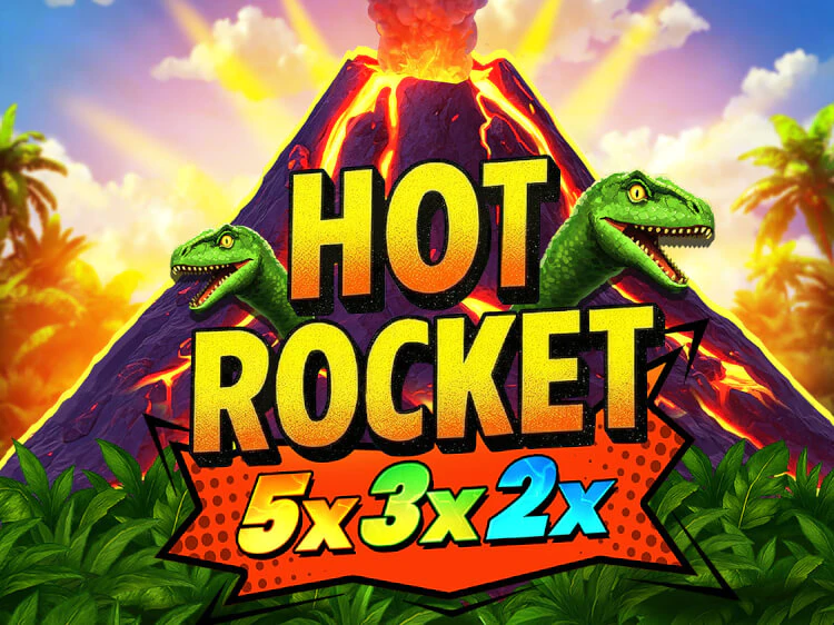 HOT ROCKET 5x 3x 2x, slot da BGaming