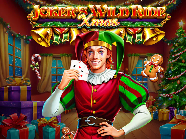 Joker's Wild Ride – Xmas, slot da Spinomenal