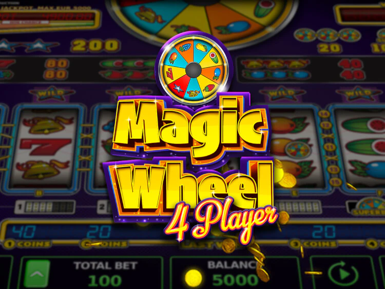 Magic Wheel 4 Player, slot da Stakelogic