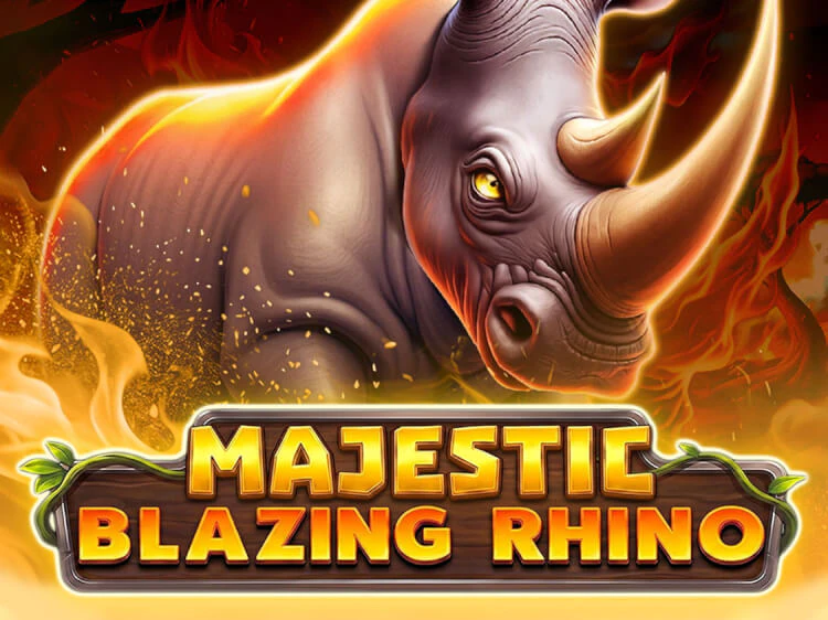 Majestic Blazing Rhino, slot da Spinomenal