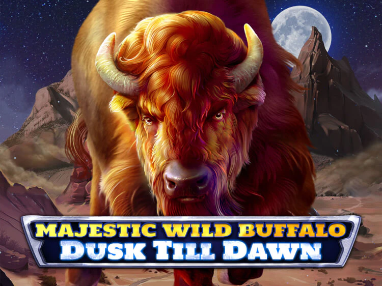 Majestic Wild Buffalo – Dusk Till Dawn, slot da Spinomenal