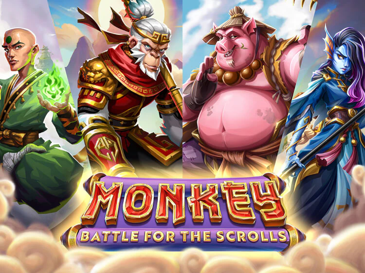 Monkey: Battle for the Scrolls, slot da Play'n GO