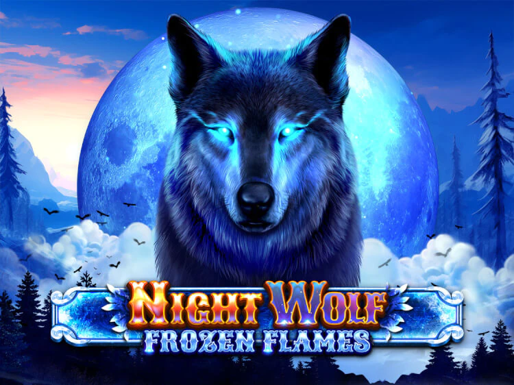 Night Wolf – Frozen Flames, slot da Spinomenal
