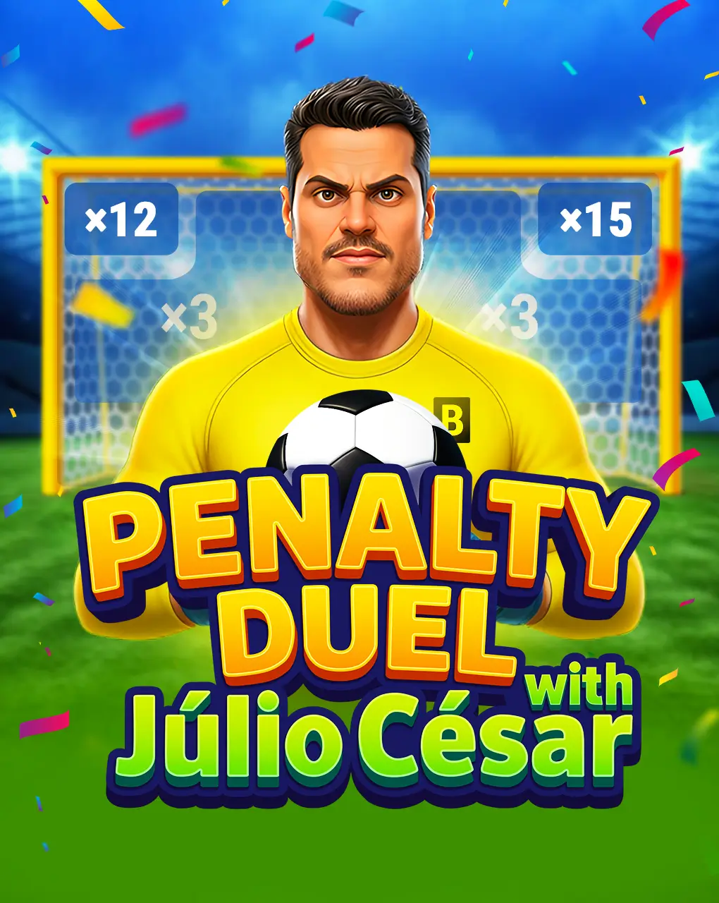 Penalty Duel with Júlio César, slot da BGaming