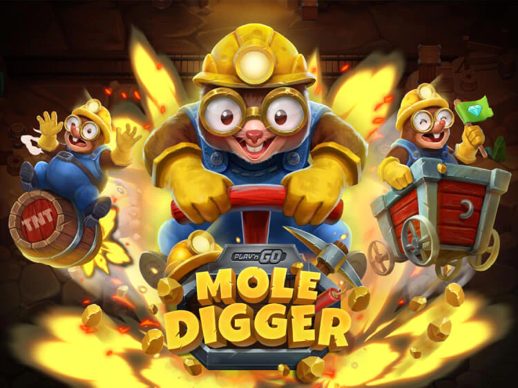 Play'n GO Mole Digger, slot da Play'n GO