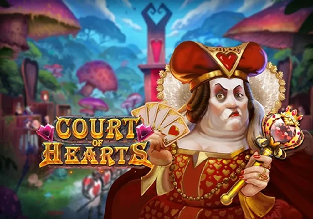 Rabbit Hole Riches - Court of Hearts, slot da Play'n GO