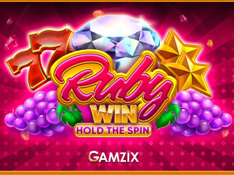 Ruby Win: Hold The Spin, slot da Gamzix