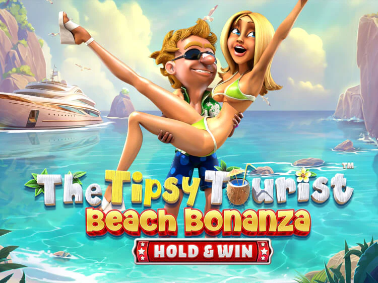 The Tipsy Tourist: Beach Bonanza - Hold & Win, slot da Betsoft