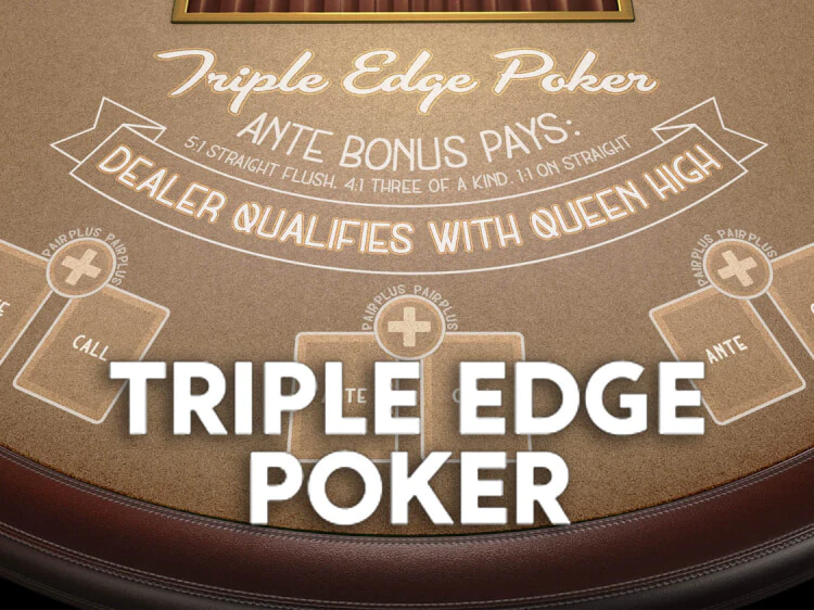 Triple Edge Poker, slot da Betsoft