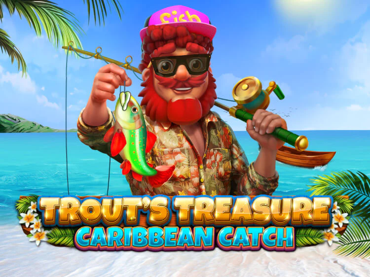 Trout's Treasure – Caribbean Catch, slot da Spinomenal