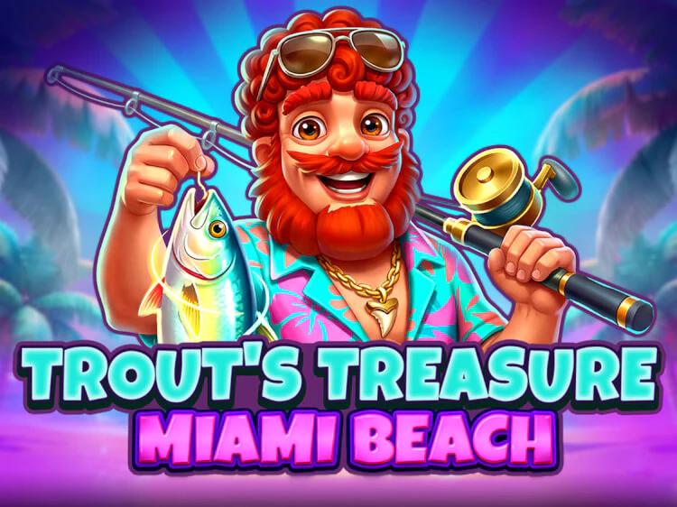 Trout's Treasure – Miami Beach, slot da Spinomenal
