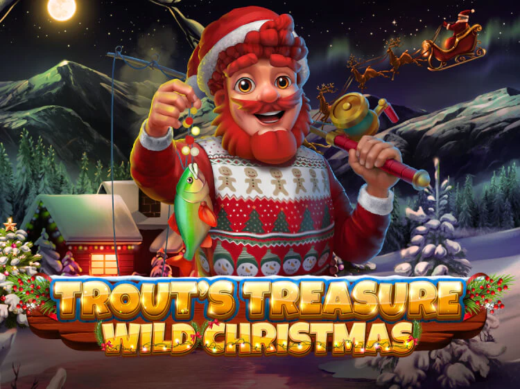 Trout's Treasure – Wild Christmas, slot da Spinomenal