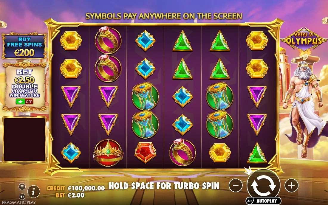 Gates of Olympus — game screen