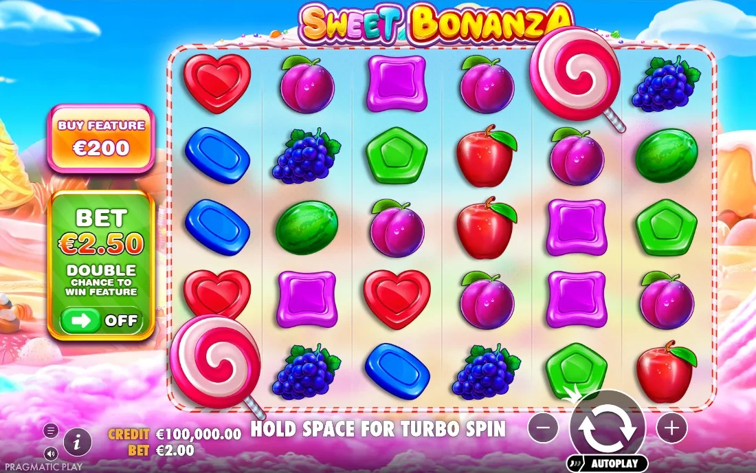 Sweet Bonanza — game screen