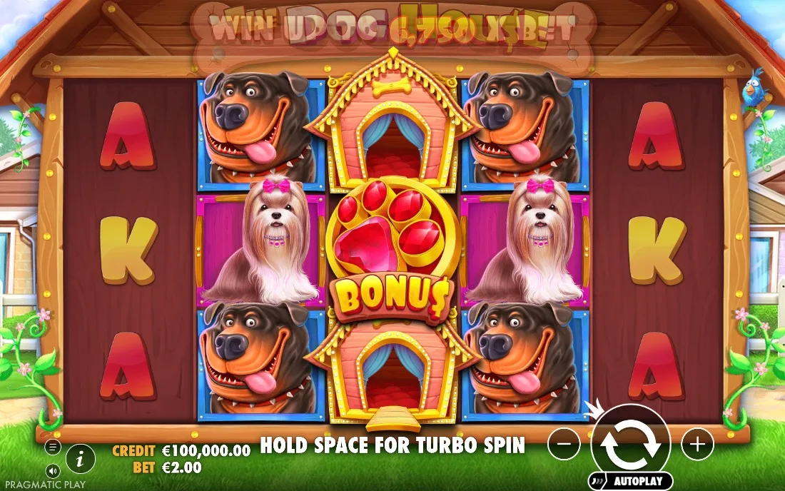 The Dog House — game screen